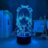 Lampe Genshin Impact Kamisato Ayaka goodies jeux vidéos lampe led 3D