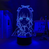 Lampe Genshin Impact Kamisato Ayaka goodies jeux vidéos lampe led 3D
