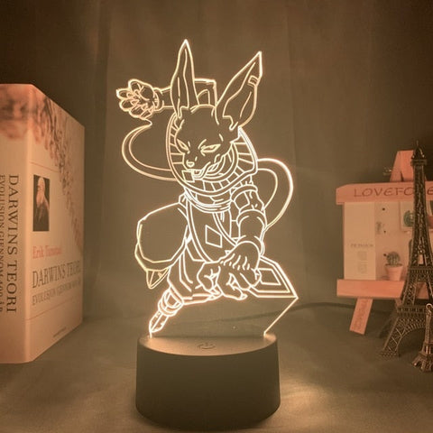 Lampe Led 3D - Beerus 