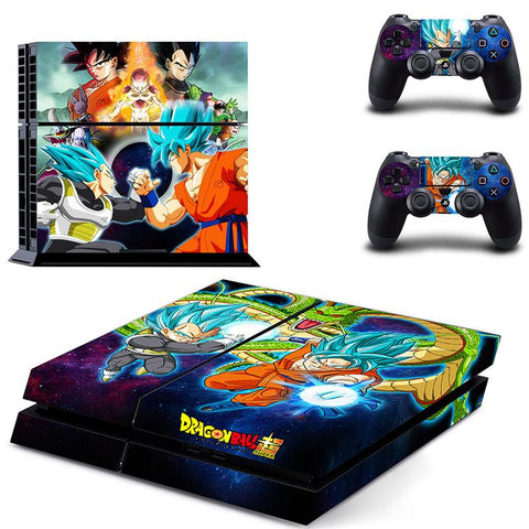 Stickers PS4 Dragon Ball S <br/> Vegeta vs Son Goku (SLIM)