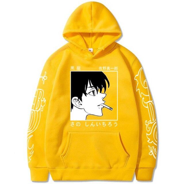 Pull Tokyo Revengers Pullover Sweatshirt Sano Shinichiro hoodies animé