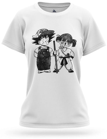 T-Shirt DBZ Femme</br> Goku & Arale