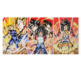 Tableau Dragon Ball GT</br> Rage Saiyan