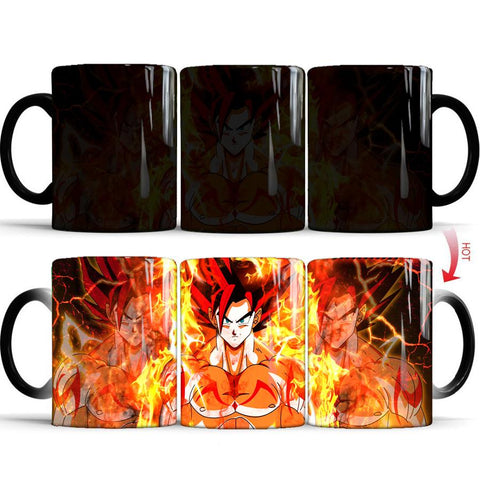 Mug Thermosensible DBS <br/> Goku Potentiel Révélé