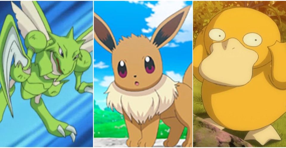 10 Pokémon qui changent de couleur lorsqu'ils évoluent.