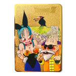 Carte Dragon Ball Z</br> Bulma & Master Roshi