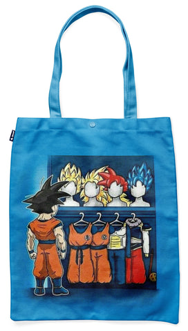 Tote Bag Dragon Ball</br> Tenues Saiyan