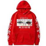 2021 Anime Tokyo Ghoul Eyes Hoodie Harajuku Long Sleeve Pullover Tops