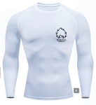 T-shirt Compression Long</br> Saiyan Army (Blanc)