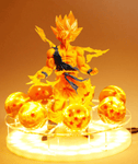 Lampe Dragon Ball Z<br>Goku Guerrier Saiyan