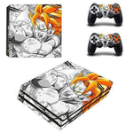 Stickers PS4 Dragon Ball Z <br/> Goku SSJ1 (SLIM)