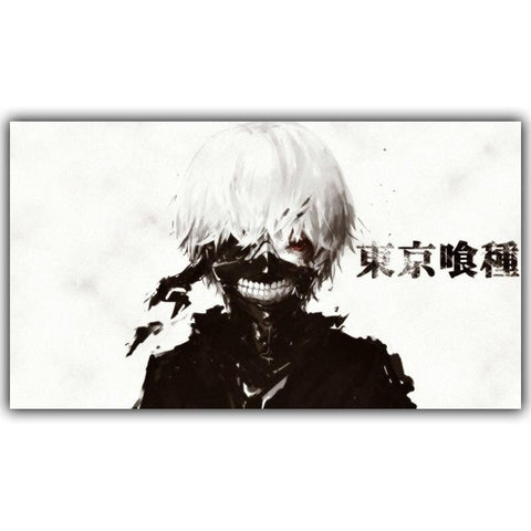 Affiche Poster Tokyo Ghoul 30x53cm 50x 89cm | Affiche murale populaire, Anime japonais, décor de maison, en soie, impression d'images, 30x53cm