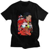 Akira T-Shir tokyo Shotaro Kaneda T Shirt Cotton Tetsuo Shima t-shirt manches courtes 100% coton décontracté mode cosplay