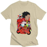 Akira T-Shir tokyo Shotaro Kaneda T Shirt Cotton Tetsuo Shima t-shirt manches courtes 100% coton décontracté mode cosplay