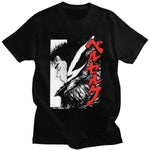 Aku Berserk t-shirt manches courtes 100% coton décontracté mode cosplay