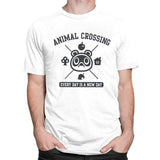 Animal Crossing t-shirt manches courtes 100% coton décontracté mode cosplay