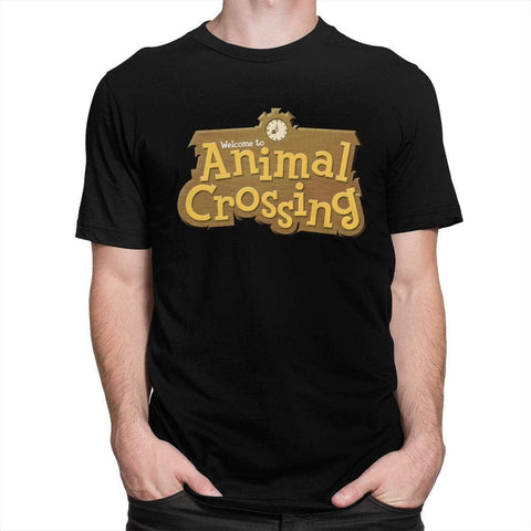 Animal Crossing t-shirt manches courtes 100% coton décontracté mode cosplay