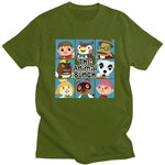 Animal Crossing t-shirt manches courtes 100% coton décontracté mode cosplay