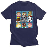 Animal Crossing t-shirt manches courtes 100% coton décontracté mode cosplay