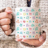 Animal Crossing Tasse en céramique, 11oz, tasse de voyage, Animal Crossing New Horizons, amusante, tasse pour café, thé, lait, cadeaux