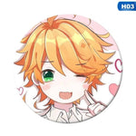 badge goodies The Promised Neverland Emma Cosplay Badges Norman Brooch Pins Icon Ray