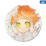 badge goodies The Promised Neverland Emma Cosplay Badges Norman Brooch Pins Icon Ray