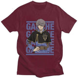 Black Clover t-shirt manches courtes 100% coton décontracté mode cosplay