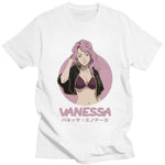 Black Clover Vanessa Enoteca t-shirt manches courtes 100% coton décontracté mode cosplay