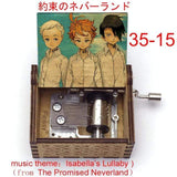 Boite à musique the promised neverland Isabella's Lullaby music