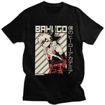 Boku No Hero Academia t-shirt manches courtes 100% coton décontracté mode cosplay
