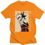 Boku No Hero Academia t-shirt manches courtes 100% coton décontracté mode cosplay