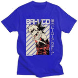 Boku No Hero Academia t-shirt manches courtes 100% coton décontracté mode cosplay