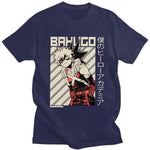 Boku No Hero Academia t-shirt manches courtes 100% coton décontracté mode cosplay
