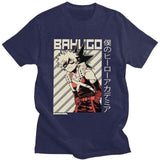 Boku No Hero Academia t-shirt manches courtes 100% coton décontracté mode cosplay