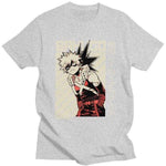Boku No Hero Academia t-shirt manches courtes 100% coton décontracté mode cosplay