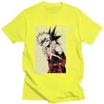 Boku No Hero Academia t-shirt manches courtes 100% coton décontracté mode cosplay