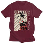 Boku No Hero Academia t-shirt manches courtes 100% coton décontracté mode cosplay