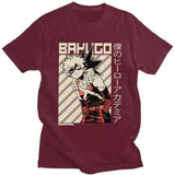 Boku No Hero Academia t-shirt manches courtes 100% coton décontracté mode cosplay
