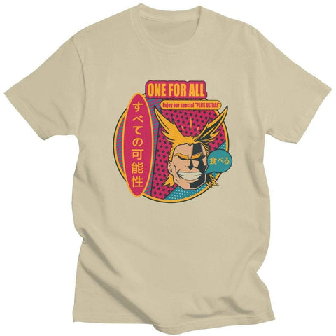 Boku No Hero Academia t-shirt manches courtes 100% coton décontracté mode cosplay