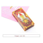Carte de cosplay Cardcaptor Sakura, accessoire de cosplay, carte SAKURA, Tarot de Divination