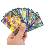 Carte Pokemon, avec 60 V MAX Tag Team 200 GX 20 ENERGY 20 MEGA 20 EX 10 entraîneur brillant, jeu de Trading, nouvelle Version anglaise