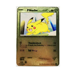 Cartes de collection Pokémon, version métallique et en or, Dracaufeu et Pikachu, jouets pour enfants de combat, cadeau de noël