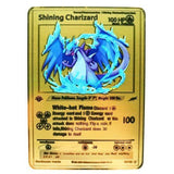 Cartes en métal doré Pokemon GX MEGA, 27 Styles nouveaux, Super Collection de cartes Anime, jouets pour enfants, cadeau de noël