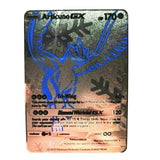 Cartes en métal doré Pokemon GX MEGA, 27 Styles nouveaux, Super Collection de cartes Anime, jouets pour enfants, cadeau de noël