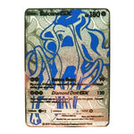 Cartes en métal doré Pokemon GX MEGA, 27 Styles nouveaux, Super Collection de cartes Anime, jouets pour enfants, cadeau de noël
