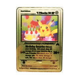 Cartes en métal doré Pokemon GX MEGA, 27 Styles nouveaux, Super Collection de cartes Anime, jouets pour enfants, cadeau de noël