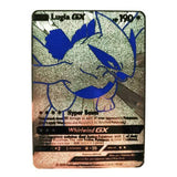 Cartes en métal doré Pokemon GX MEGA, 27 Styles nouveaux, Super Collection de cartes Anime, jouets pour enfants, cadeau de noël
