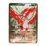 Cartes en métal doré Pokemon GX MEGA, 27 Styles nouveaux, Super Collection de cartes Anime, jouets pour enfants, cadeau de noël