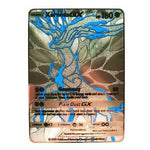 Cartes en métal doré Pokemon GX MEGA, 27 Styles nouveaux, Super Collection de cartes Anime, jouets pour enfants, cadeau de noël