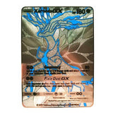 Cartes en métal doré Pokemon GX MEGA, 27 Styles nouveaux, Super Collection de cartes Anime, jouets pour enfants, cadeau de noël